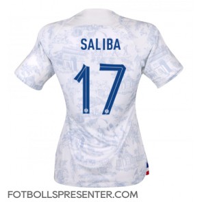 Frankrike William Saliba #17 Borta Matchtröja Dam VM 2022 Kortärmad